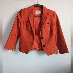 Banana Republic Orange Blazer